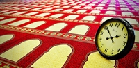 Tapis de prière traditionnelle islamique, tapis de prière à couleur, musulman, mosquée