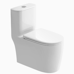 ห้องน้ำสำนักงานแบบสองระบบชำระล้าง เซรามิก สำหรับพนักงาน - Product Image 1