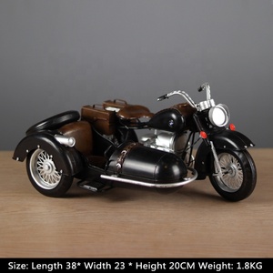 Para <span class=keywords><strong>BMW</strong></span> R71 motocicleta de <span class=keywords><strong>tres</strong></span> <span class=keywords><strong>ruedas</strong></span> modelo Retro nostálgico sala de estar ventana decoración ornamento - Product Image 4