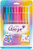 Kartu Blister Glaze Berbagai Macam Warna 3-Dimensi Glossy Tinta Pena 3D Printing Pen Menggambar Printer 3D Pena
