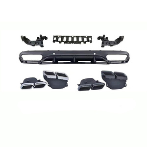 Alta calidad C205 <span class=keywords><strong>Coupe</strong></span> modificado C63 ED estilo cuatro labio trasero labio de escape para <span class=keywords><strong>Mercedes</strong></span> <span class=keywords><strong>Benz</strong></span> <span class=keywords><strong>Clase</strong></span> <span class=keywords><strong>C</strong></span> w205 2015-<span class=keywords><strong>2020</strong></span> - Product Image 5