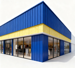 Panneaux sandwich en <span class=keywords><strong>laine</strong></span> <span class=keywords><strong>de</strong></span> <span class=keywords><strong>roche</strong></span> durables pour le revêtement <span class=keywords><strong>de</strong></span> toit et <span class=keywords><strong>de</strong></span> mur, excellente <span class=keywords><strong>isolation</strong></span> pour le stockage à froid et les installations d'entrepôt - Product Image 5