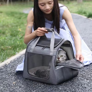 Transportín Plegable Portátil para Mascotas, Jaula de Viaje para Perros, Gatos y Otros Animales, Bolsa de Transporte para Mascotas - Product Image 4