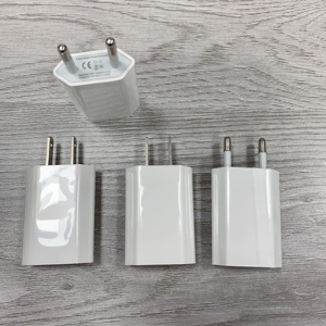 Phổ Xách Tay <span class=keywords><strong>USB</strong></span> điện Wall Mount sạc Ổ cắm 5V 1A Travel Adapter điện thoại chúng tôi EU Cắm Sạc Nhanh OVP bán buôn - Product Image 5