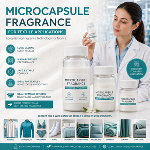 Microcapsules parfumées pour emballages de mouchoirs en papier parfumés, lingettes humides et impression parfumée à gratter et sentir - Product Image 1