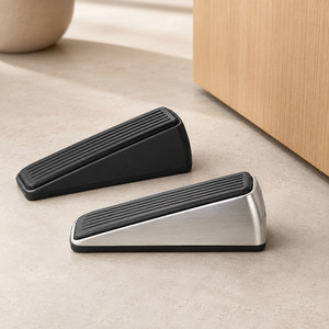 HANGFENG Butée de porte en acier inoxydable au design minimaliste, fixation au sol pour chambre à coucher - Product Image 3