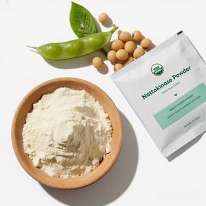 Polvo de suplemento de extracto de Natto Natural de alta calidad 20000fu Nattokinase - Product Image 2