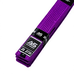 Cinturón de Jiu-jitsu Brasileño de Tela de Algodón Tejida con Perlas de Alta Calidad con Logotipo Personalizado, Calidad Premium, Resistente al Encogimiento, Transpirable y Ligero - Product Image 4