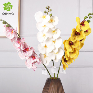 Orquídeas Phalaenopsis Artificiales Qihao, Alta Simulación, Decoración para Bodas y Hogar - Product Image 1
