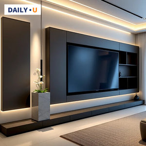 <span class=keywords><strong>Mueble</strong></span> de <span class=keywords><strong>TV</strong></span> <span class=keywords><strong>Suspendido</strong></span> de Estilo Moderno Personalizado con Cajón Funcional, Elegante <span class=keywords><strong>Mueble</strong></span> para Equipos Multimedia - Product Image 2