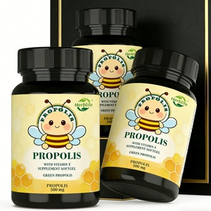 ODM/OEM Soins de Santé et Beauté : Capsules Liquides de Propolis d'Abeille Naturelle Pure, Capsules Molles de Propolis Noire, Gélules Molles de Propolis d'Abeille - Product Image 3