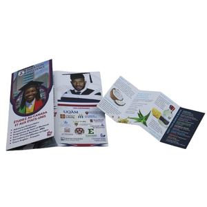 Yardımcı Fabrika 205X100mm 200g Tam Renkli Yumuşak Berber Dükkanı Kahve Evi Turizm Promosyonu Mobilya Broşürü Kare Kitapçık - Product Image 3