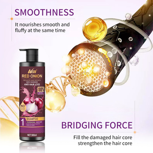 Bán Buôn Nhãn Hiệu Riêng Tóc Curl Màu Đỏ Hành Tây Tăng Trưởng Tóc Dầu Nuôi Dưỡng Sạch Kiểm Soát Dầu Gội Đầu Chuyên Nghiệp Tăng Trưởng Tóc Chăm Sóc - Product Image 5