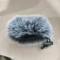 Cache-vent en fourrure anti-bruit pour enregistreur audio ZOOM H6studio – Protection anti-vent pour micro