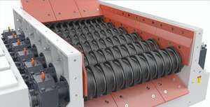 Separador de pantalla enrollable de servicio pesado de alto rendimiento para la construcción C & D Waste MSW Compost Topsoil Screening Machine - Product Image 2