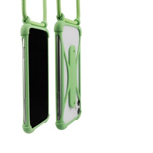 Funda de silicona universal con soporte plegable y correa cruzada para <span class=keywords><strong>iPhone</strong></span> 17 16 15 14 13 Pro Max - Product Image 4