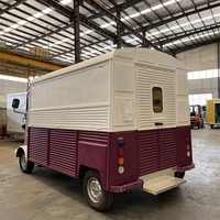 Vintage Street Ice Cream Food Trailer Personnalisé Rétro HotDog Camion Remorquable Mobile Food Car Haute Qualité Ice CreamCart
