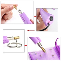 Applicateur de strass QIAO, machine à strass, baguette à repasser, outil rose, noir, violet, applicateur de strass thermocollant pour vêtements