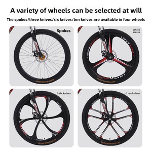 Bicicleta de montaña para adultos OEM con absorción de impactos y marco de acero al carbono - Product Image 4