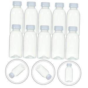 ขวดพลาสติกใส PET ปราศจากสาร BPA ขนาด 500 มล. แบบมีเกลียว สำหรับเครื่องดื่ม น้ำผลไม้ น้ำอัดลม นม - Product Image 1