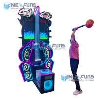 Machine de jeu Big Hammer de Neofuns, équipement d'arcade à pièces, jeu de frappe à la guitare fou pour les parcs d'attractions