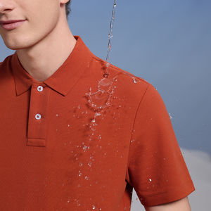 Polo de <span class=keywords><strong>golf</strong></span> pour hommes, décontracté et uni, avec logo brodé personnalisé Camiseta Polo Pour Homme - Product Image 2