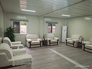 Duplex prefab nhà phẳng gói container phòng lưu trữ nhà 20 chân sống phẳng-gói nhà hiện đại sống prefab container - Product Image 5