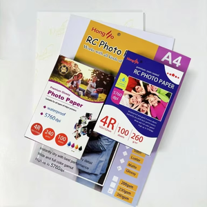 Carta fotografica Premium a getto d'inchiostro 240 GSM 4X6 4R formato fogli 100 carta fotografica a getto d'inchiostro rivestita in resina - Product Image 1