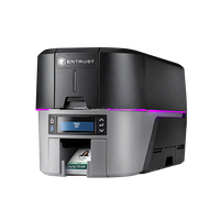 Impresora de Tarjetas de Identificación de Alta Resolución Entrust Sigma DS3 600DPI, Impresión de Tarjetas de PVC de Una o Dos Caras, Lista para la Nube, Habilitada para Móviles, Segura