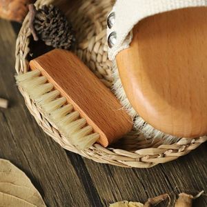 แปรงปัดฝุ่นเล็บด้ามไม้ขนาดเล็กสำหรับขายส่ง - Product Image 4