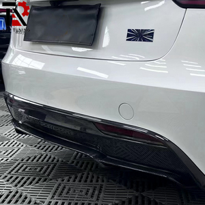 สำหรับ Tesla โมเดล3 Highland 2024 + & ประสิทธิภาพชุดบอดี้คาร์บอนไฟเบอร์: ลิปด้านหน้าและด้านหลังกระจายแสงเงา - Product Image 6