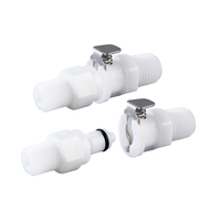 1/8 1/4 3/8 pouces ID plastique acétal tuyau à dégagement rapide barbe arrêt Tube connecteur de tuyau raccord raccord pour Air eau carburant ligne