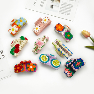 กิ๊บหนีบผมแบบหนีบผมสำหรับงานปาร์ตี้สุดหรูอุปกรณ์เสริมผมถักแบบเรียบง่ายของฝรั่งเศส - Product Image 2