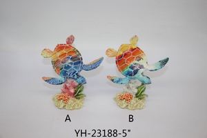 คอลเลกชันรูปปั้นเต่ารูปตัวอักษรในธีมทะเลมีหลากหลายสไตล์ - Product Image 3