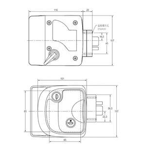 TYTXRV OEM Caravana Accesorios Doble llave <span class=keywords><strong>Seguro</strong></span> DE SEGURIDAD Material de aleación de zinc Universal RV Yate Autocaravana Cerradura de puerta mecánica - Product Image 6