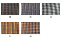 Tissu en tweed pied-de-poule mélangé lourd en laine pour manteaux, vestes, gilets, robes, sacs, chaussures, chapeaux et accessoires vestimentaires – Vente en gros