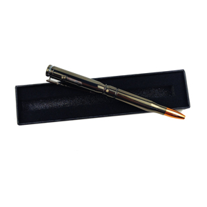 Vintage Rifle Style Logo Promotional Ballpoint Pen Metal Heavy Custom Design Personalized Shaped <b>Gift</b> Tool 1.0Mm - Product Image 2