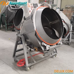 DELI ASSISTANT Chama Machine de fixation de rouleaux de thé à haute capacité, chauffage au gaz, moteur d'entraînement 0,5 kW DL-6CSTG-100 - Product Image 3