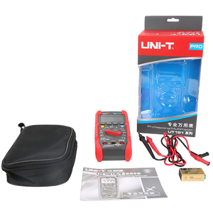 UNI-T UT191E มัลติมิเตอร์ดิจิตอล 3 เฟส แบบ True RMS ระดับอุตสาหกรรม วัดแรงดันไฟฟ้ากระแสสลับ 600V แท้จริง - Product Image 1