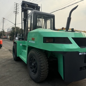 Montacargas Mitsubishi FD150 FD120 FD160 Usado de 16 Toneladas en Buenas Condiciones, Equipo Pesado para Minería y Movimiento de Tierras con Motor y Bomba de Engranajes - Product Image 3