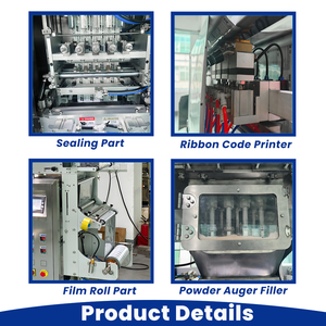 Machine d'emballage automatique de sachets de poudre d'ail /épices (curcuma, oignon, cannelle) – machine d'emballage de sachets - Product Image 4