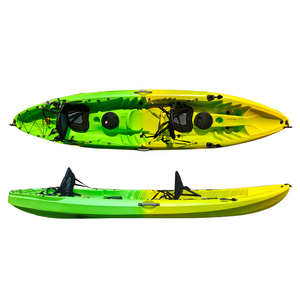 Bateaux de sports nautiques 2+1 places, kayak de pêche triple 2+1 places, utilisable avec les deux sièges arrière et également avec un siège à cadre. - Product Image 2