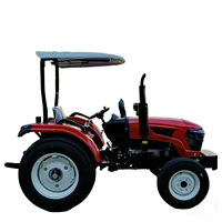 Traktor Pertanian 4WD Kompak untuk Pertanian Mini Traktor 4x4 25HP 30HP 35HP 40HP 45HP Mini Tracteur Agricole