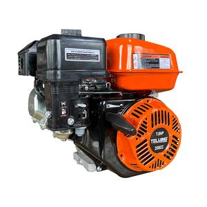 Motor <span class=keywords><strong>de</strong></span> <span class=keywords><strong>Gasolina</strong></span> <span class=keywords><strong>de</strong></span> 7 HP y 208 cc con Reducción <span class=keywords><strong>de</strong></span> 1/2 Velocidad <span class=keywords><strong>de</strong></span> Larga Duración para Molinos <span class=keywords><strong>de</strong></span> Alimentos y Trituradoras <span class=keywords><strong>de</strong></span> Granos - Product Image 2