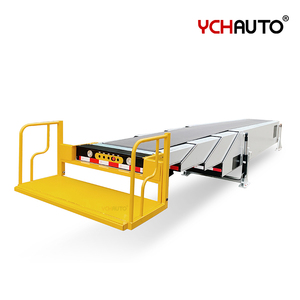 Piattaforma per Trasferimento Merci, Nastro Trasportatore Telescopico Retrattile per Carico e Movimentazione Materiali - Product Image 5