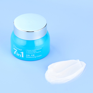 Crème hydratante pour le visage Disaar 100g 7 en <span class=keywords><strong>1</strong></span>, peptides, acide hyaluronique, hydratation intense, crème pour le visage pour la sécheresse et les rougeurs, distributeur - Product Image 1