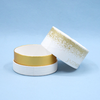 Coffret cadeau de bougies parfumées blanches de luxe personnalisées, boîte d'emballage de luxe avec gaufrage et laminage mat