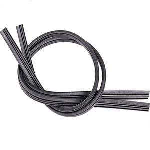 2PCS Windshield Natural Rubber Car Wiper Blade Strip (Refill) 6mm - Foto 3