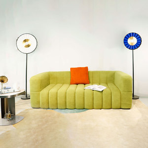 Sofá Cama Convertible de Esponja, Sofá Seccional Moderno de Terciopelo, Certificado por Certipur-US, Envasado al Vacío para Apartamentos y Espacios Pequeños - Product Image 4