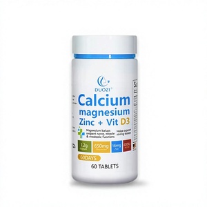 Tabletas de Calcio, Magnesio, Zinc y Vitamina D3 DUOZI, 60 Unidades, Suministro para 60 Días, para la Salud Ósea - Product Image 1
